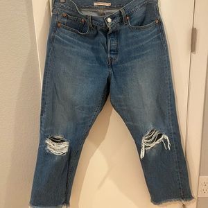 Levi Wedgie Straight Jeans - image 1